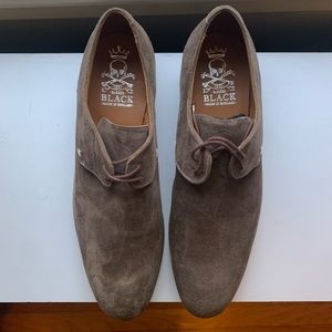 Handmade Barker Black England Wallace shoe